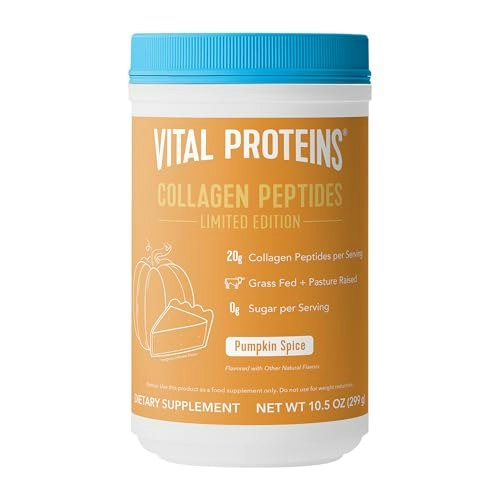 Vital Proteins Pumpkin Spice Collagen Peptides 10oz: $13.50 Vital Proteins Pumpkin Spice Collagen Peptides 10oz: $13.50