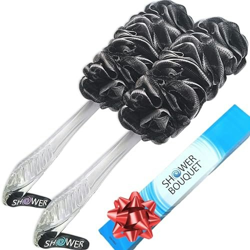Shower Bouquet Charcoal Back Loofah Stick 2-Pack: $14.39 Shower Bouquet Charcoal Back Loofah Stick 2-Pack: $14.39