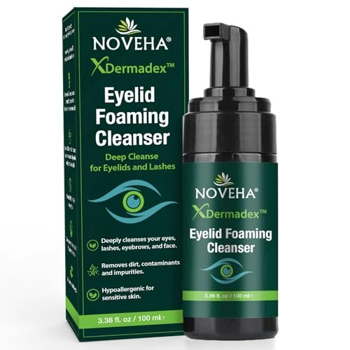 Noveha Tea Tree Eyelid & Face Foaming Cleanser 100ml: $17.09