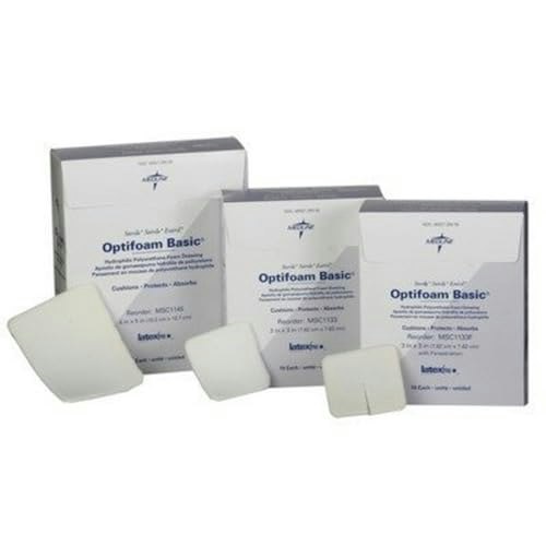 Medline Optifoam Basic Non-Adhesive Dressing 3"x3" 10-Pack: $17.99 Medline Optifoam Basic Non-Adhesive Dressing 3"x3" 10-Pack: $17.99