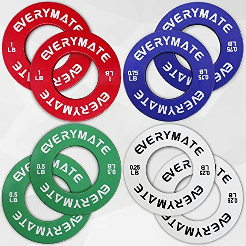 Everymate Fractional Weight Plates 8-Piece Set: $22.39