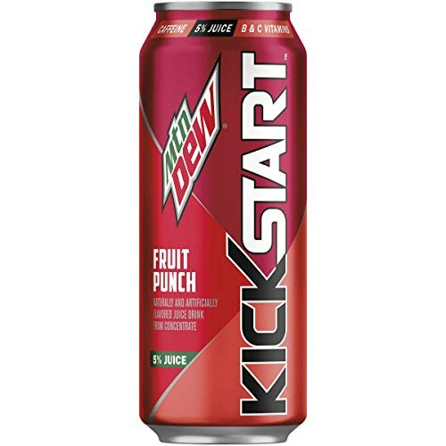 Mountain Dew Kickstart Fruit Punch Energy Drink 16-oz.: $1.29 Mountain Dew Kickstart Fruit Punch Energy Drink 16-oz.: $1.29