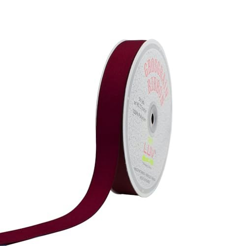Creative Ideas 7/8-Inch Solid Grosgrain Ribbon 50-Yard: $9.99