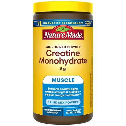 Nature Made Micronized Creatine Monohydrate Powder 200g: $11.89