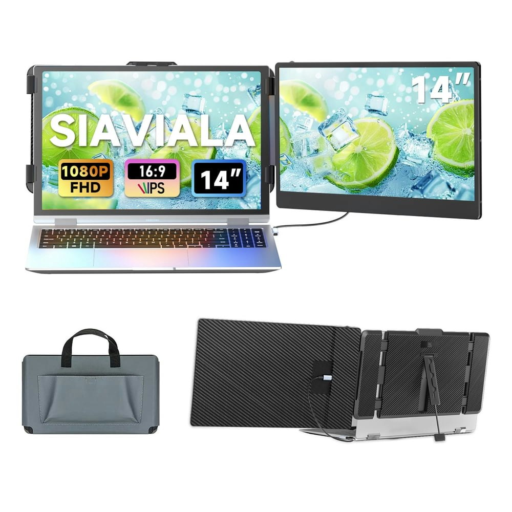 14-inch FHD Portable Laptop Screen Extender: $89.59
