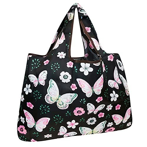 Allydrew Large Foldable Nylon Reusable Tote Bag: $9.34 Allydrew Large Foldable Nylon Reusable Tote Bag: $9.34