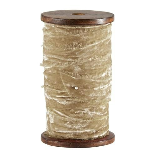 Santa Barbara Design Studio 10-Yard Frayed Velvet Ribbon Spool: $13.01 Santa Barbara Design Studio 10-Yard Frayed Velvet Ribbon Spool: $13.01