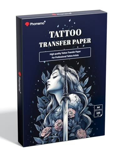 Phomemo Tattoo Transfer Paper 100-Sheet A4 Pack: $39.99 Phomemo Tattoo Transfer Paper 100-Sheet A4 Pack: $39.99