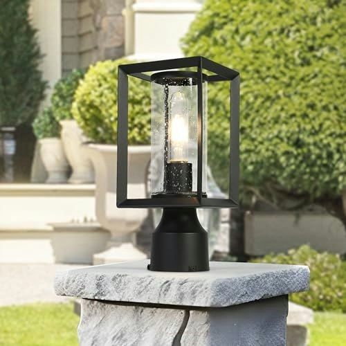Gepow Outdoor Post Light: $31.13 Gepow Outdoor Post Light: $31.13