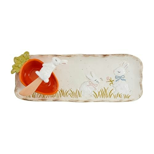 Mud Pie Bunny Dip and Tray Set: $32.39 Mud Pie Bunny Dip and Tray Set: $32.39