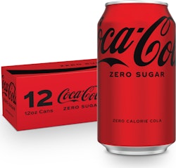 Coca-Cola Zero 12-oz. Can 12-Pack for 5 for $26 + free shipping