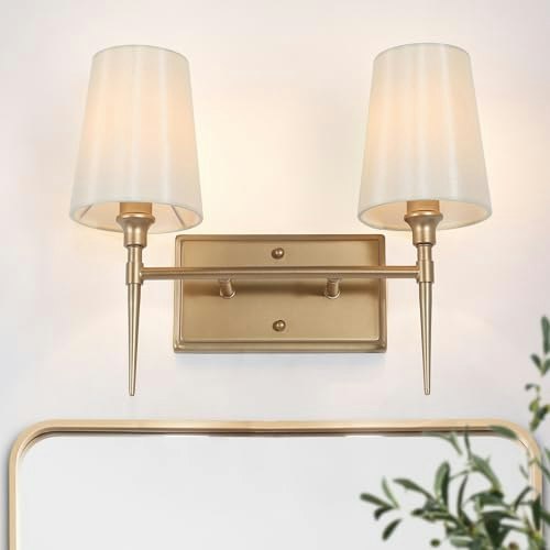 KSANA 2-Light Bathroom Vanity Light Fixture: $64.59 KSANA 2-Light Bathroom Vanity Light Fixture: $64.59