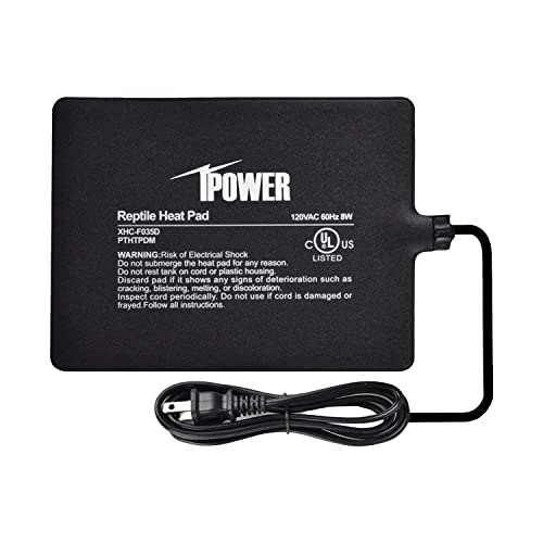 iPower 6"x8" 8W Reptile Under Tank Heat Pad: $12.47 iPower 6"x8" 8W Reptile Under Tank Heat Pad: $12.47