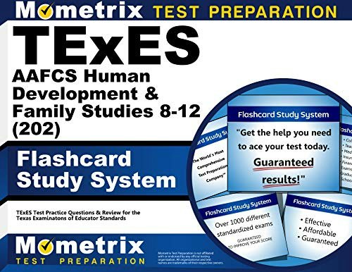 TExES AAFCS Human Development & Family Studies 8-12 (202) Flashcard Study System: $37.70