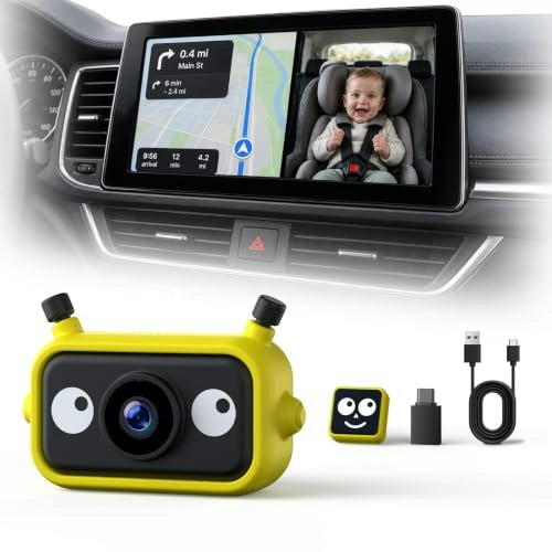 Lamtto 1080p Baby Car Camera and Wireless CarPlay Adapter: $89.59 Lamtto 1080p Baby Car Camera and Wireless CarPlay Adapter: $89.59