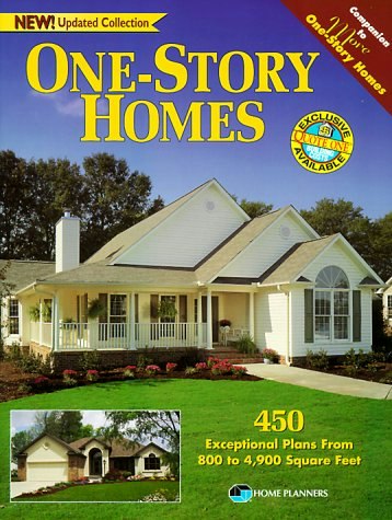 One-Story Homes: Over 450 Designs for Single-Level Living: $14.76