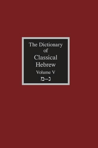 The Dictionary of Classical Hebrew Vol. 5: Mem-Nun: $141.87