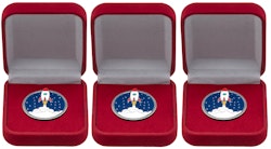Velvet Pin Display Box Case for Gift Badges 3-Pack for $5 + free shipping w/ Prime
