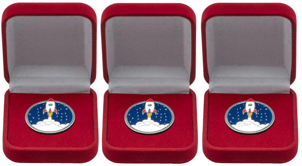 Velvet Pin Display Box Case for Gift Badges 3-Pack: $4.99
