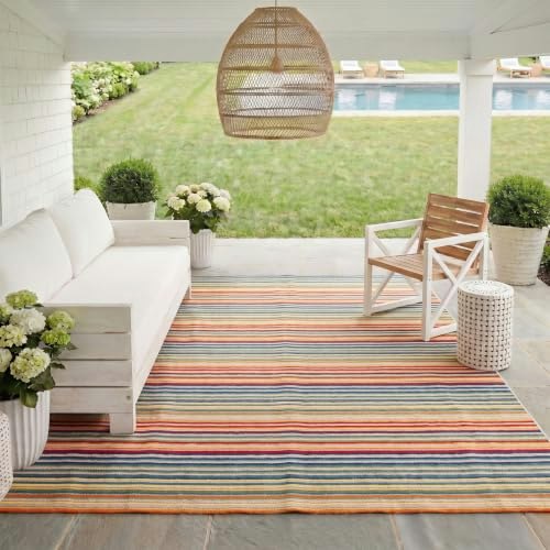 Safavieh Cabana Collection 6'7" x 9' Washable Outdoor Rug: $107.95