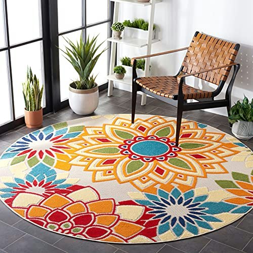 Safavieh Cabana Collection 8-Foot Round Washable Area Rug: $119.58 Safavieh Cabana Collection 8-Foot Round Washable Area Rug: $119.58
