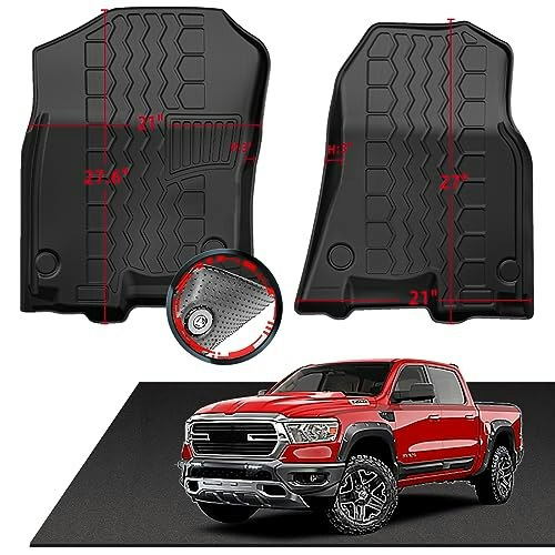 Dodge Ram 1500 Crew Cab All-Weather Floor Mats: $51.28 Dodge Ram 1500 Crew Cab All-Weather Floor Mats: $51.28
