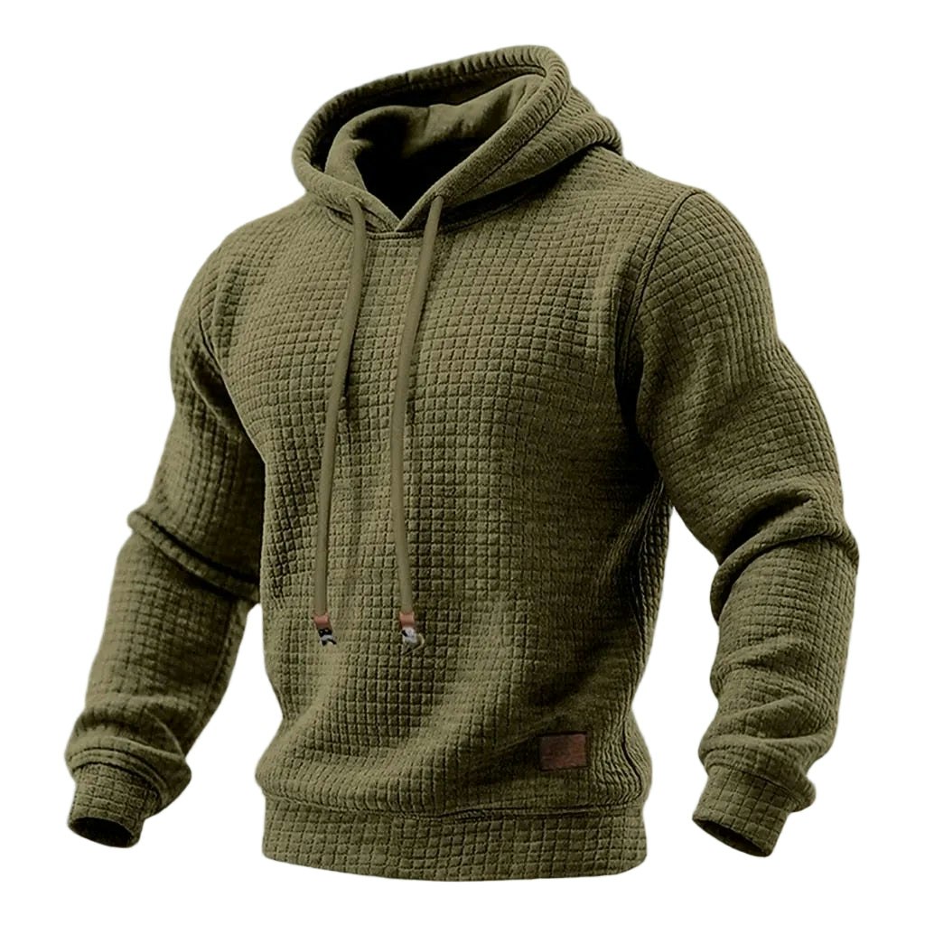 Men's Classic Textured Waffle Hoodie: 2 for $14 Men's Classic Textured Waffle Hoodie: 2 for $14