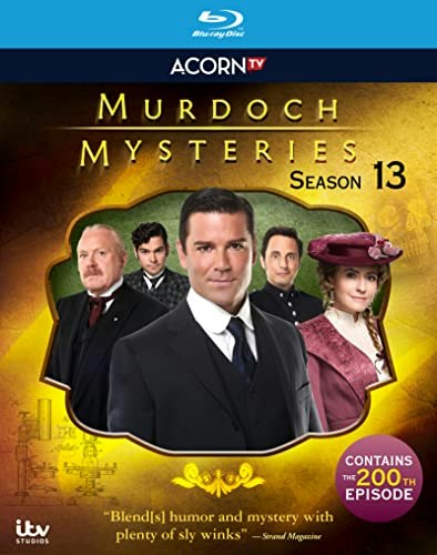 Murdoch Mysteries Season 13 Blu-ray: $29.99 Murdoch Mysteries Season 13 Blu-ray: $29.99