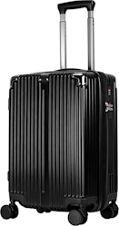 20" Hard Shell Carry-On Luggage w/ Spinner Wheels & USB Port for $48 + free shipping