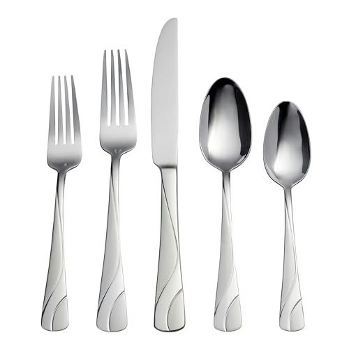 Oneida River 20-Piece Stainless Steel Flatware Set: $28.02 Oneida River 20-Piece Stainless Steel Flatware Set: $28.02