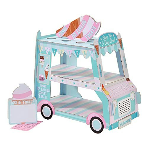 Talking Tables 3-Tier Cardboard Ice Cream Van Stand: $6.57 Talking Tables 3-Tier Cardboard Ice Cream Van Stand: $6.57