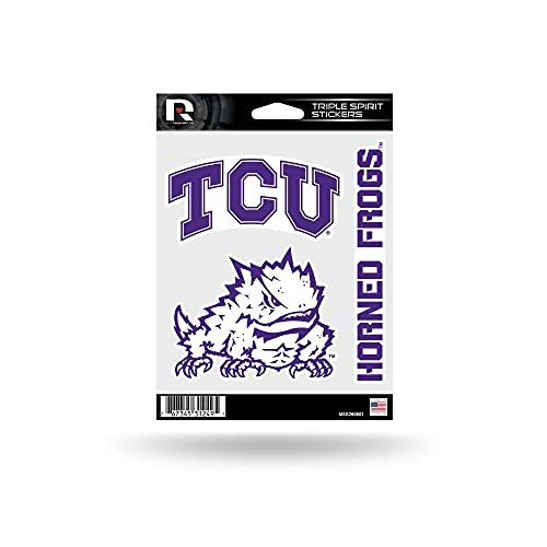 TCU Horned Frogs NCAA Spirit Sticker Sheet: $6.89 TCU Horned Frogs NCAA Spirit Sticker Sheet: $6.89