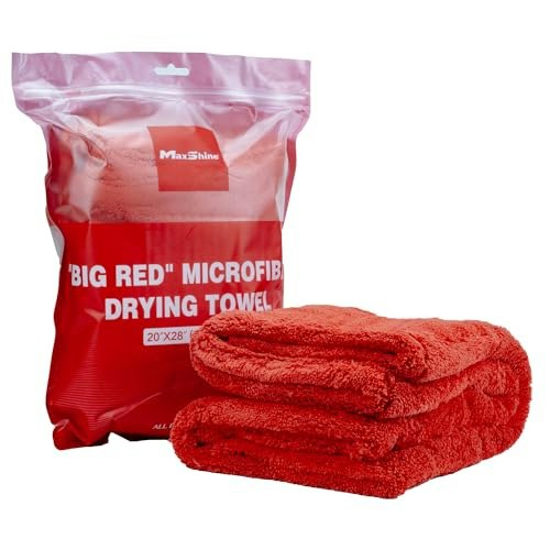 Maxshine 20”x28” 1,000-GSM Microfiber Detailing Towel: $22.76