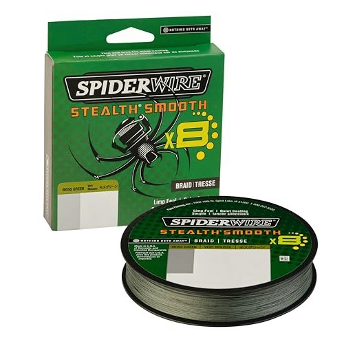 SpiderWire Stealth Smooth 50lb 125-Yard Braided Fishing Line: $9.66 SpiderWire Stealth Smooth 50lb 125-Yard Braided Fishing Line: $9.66