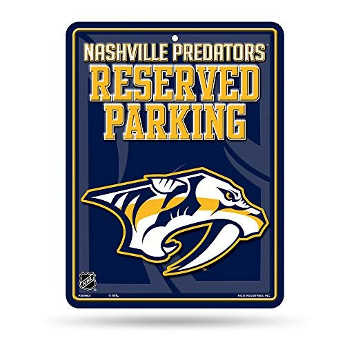 Rico Industries Nashville Predators 8.5" x 11" Metal Parking Sign: $13.83 Rico Industries Nashville Predators 8.5" x 11" Metal Parking Sign: $13.83
