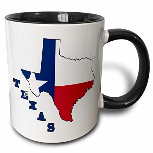 3dRose Texas State Flag 11-oz. Two-Tone Mug: $11.56