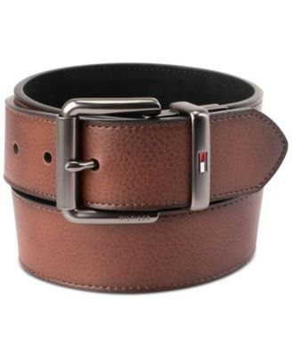 Tommy Hilfiger Men's Reversible Matte & Pebbled Belt: $16