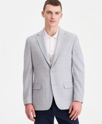 Tommy Hilfiger Men's Modern-Fit Patterned Blazer: $49