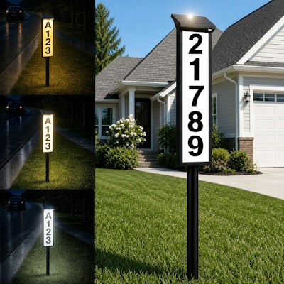 Yeelight Solar LED Address Sign for $34 + free shipping w/ Prime
