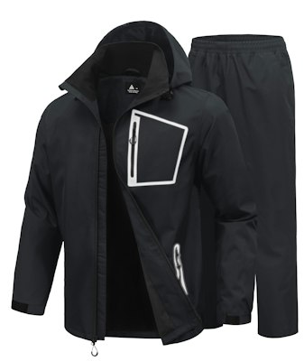Swisswell Men's Reflective Waterproof Rain Suit for $20 + free shipping w/ Prime