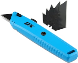 OX Heavy Duty Retractable Utility Knife w/ 5 SK5 Blades for $4 + free shipping w/ Prime