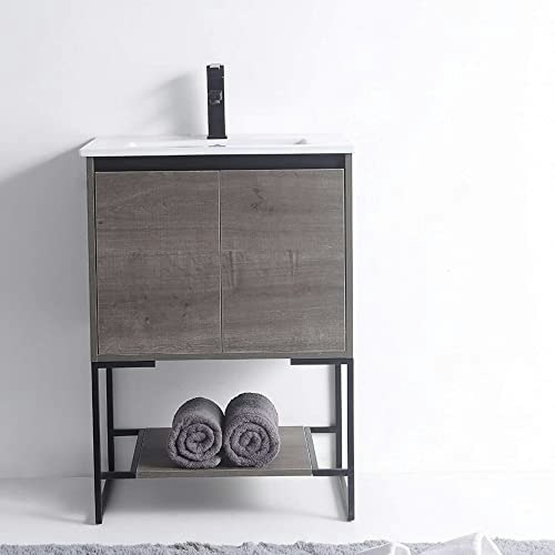 Fine Fixtures Urbania 24-Inch Bathroom Vanity with Sink: $369.99 Fine Fixtures Urbania 24-Inch Bathroom Vanity with Sink: $369.99