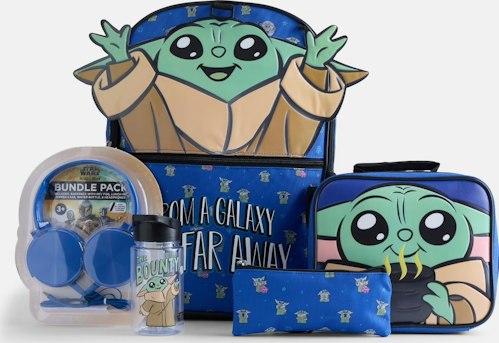 Lucas Star Wars Mandalorian 6-Piece Backpack Set for $11 + free shipping w/ $35