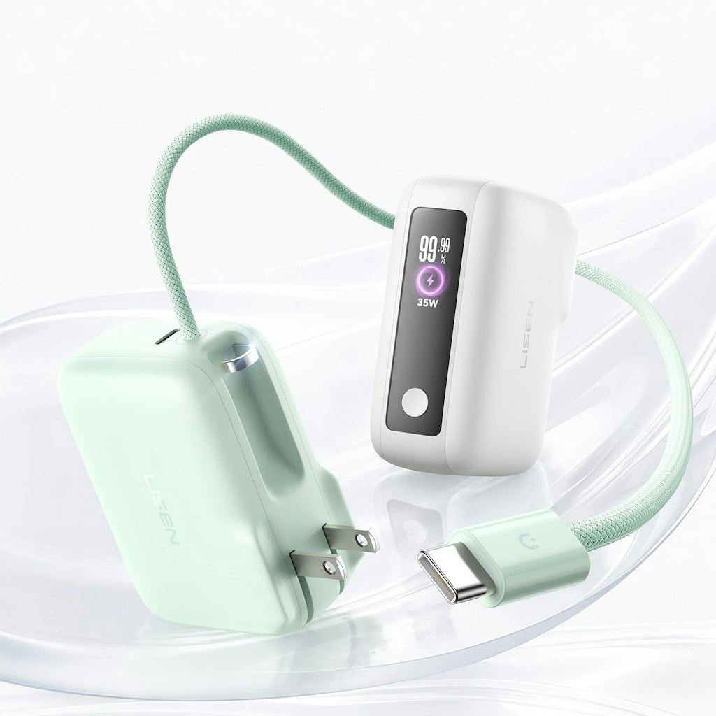 Lisen Mini 3-in-1 Portable Charger w/ Built-In Cable for iPhone: $33 Lisen Mini 3-in-1 Portable Charger w/ Built-In Cable for iPhone: $33
