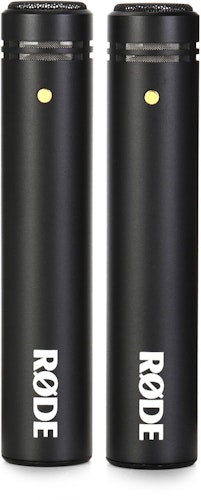 Rode M5 Small-diaphragm Condenser Microphones Matched Pair for $166 + free shipping