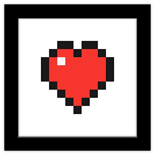 Trends International Minecraft Iconic Pixels 12" x 12" Framed Wall Art: $15.94