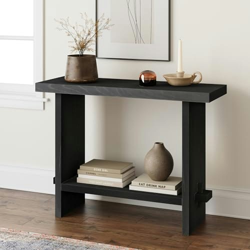 Nathan James Virgo Wood Accent Storage Console Table: $136.10