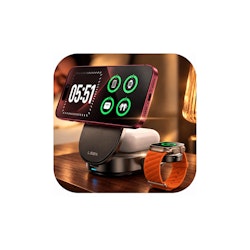 Lisen 3-in-1 25W Foldable Wireless Charging Station for iPhone & Apple Watch for $40 + free shipping