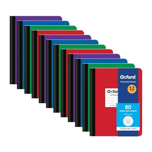Oxford 4x4 Graph Paper Composition Notebook 12-Pack: $13.45 Oxford 4x4 Graph Paper Composition Notebook 12-Pack: $13.45