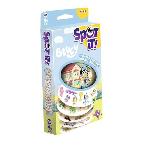 Asmodee Spot It! Bluey Card Game: $8.49